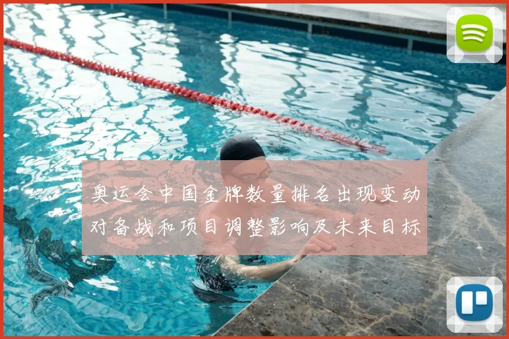 奥运会中国金牌数量排名出现变动对备战和项目调整影响及未来目标